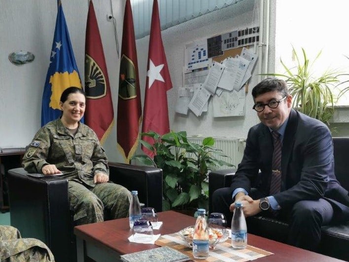 TRADOC Commandant and Dr. Ian Parenteau